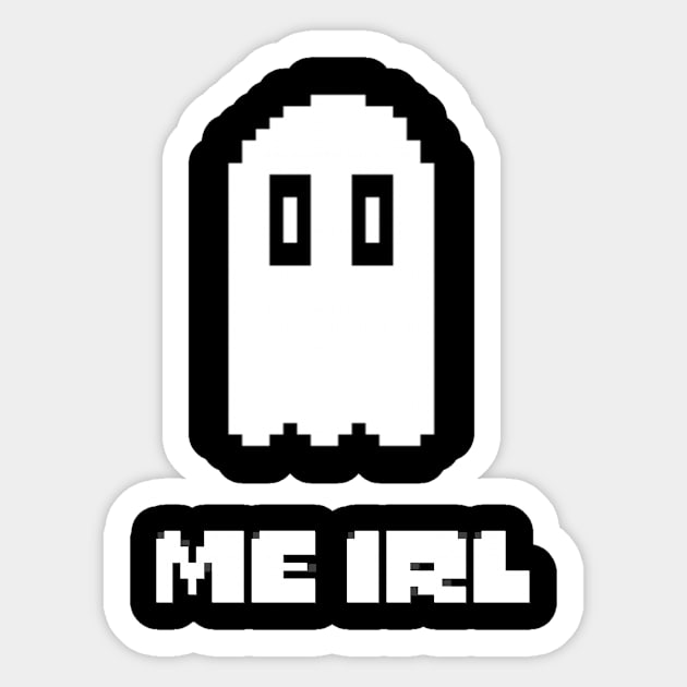 Napstablook "Me Irl" Sticker by BlaxLeown